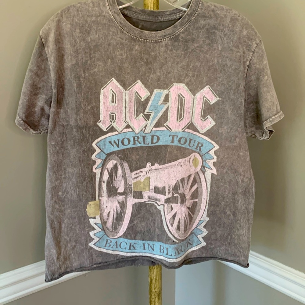 AC/DC‎ world tour shirt from true vintage
